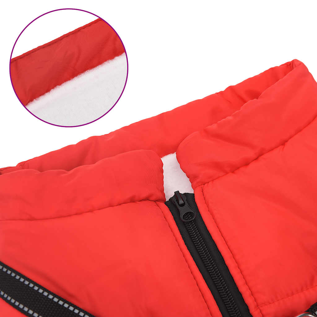 Dog Coat with Harness Waterproof Reflective L44