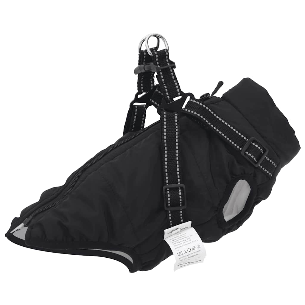 Dog Coat with Harness Waterproof Reflective L44