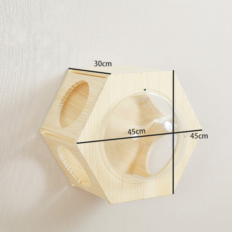 WauundMiau - Klettergerüst für die Wand *HOLZ*